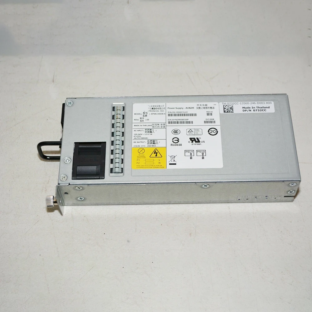 Para fuente de alimentación Delta para 105-000-166 EMC MP-8000B Brocade BR8000 23- 1000019 -01 DPSN-350DB A - imagen 5