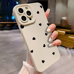 Funda iPhone X-16 Corazón Colorida Antigolpes