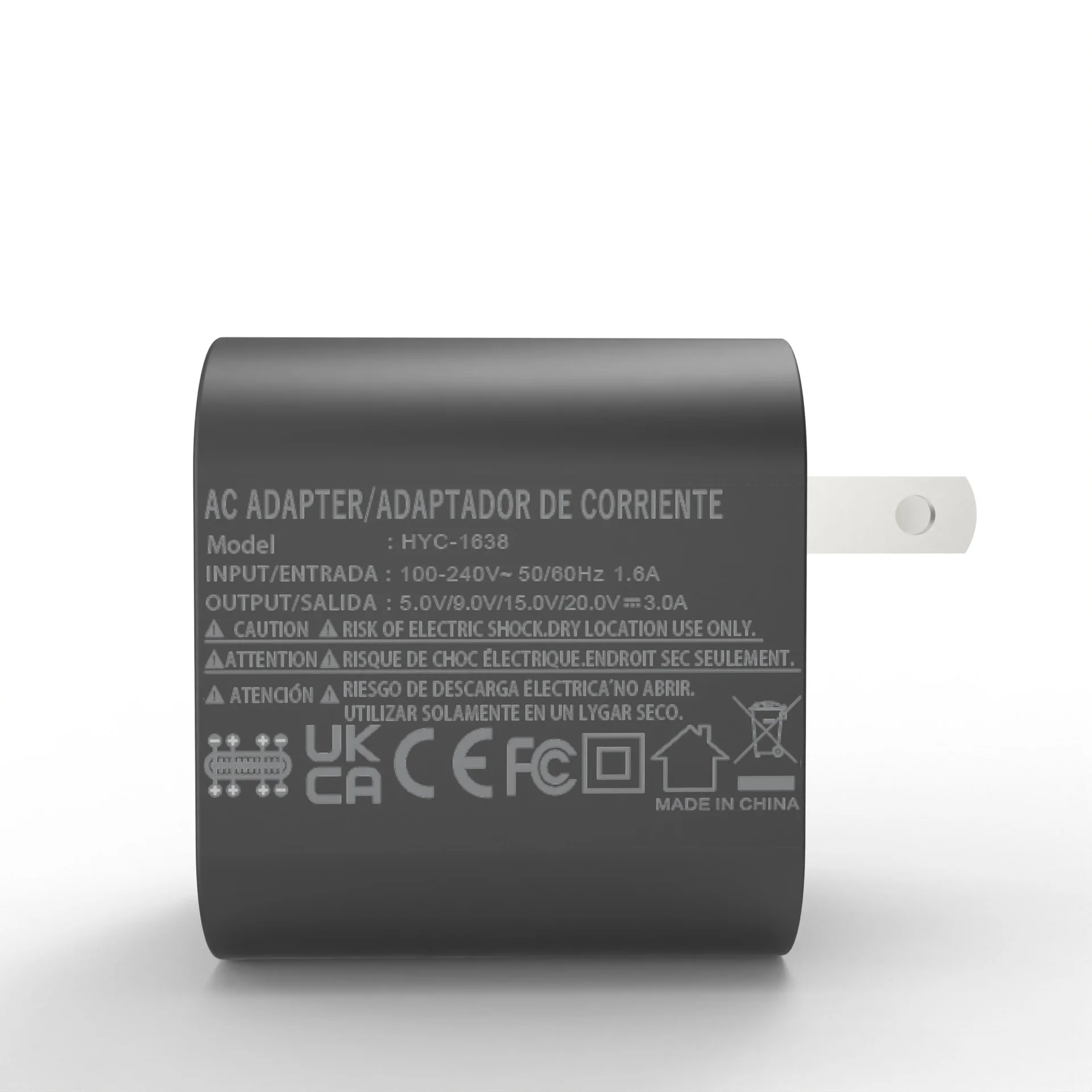 Para SWITCH2 60W Adaptador de corriente Cargador rápido para Switch 2 Consola OLED Dock - imagen 4