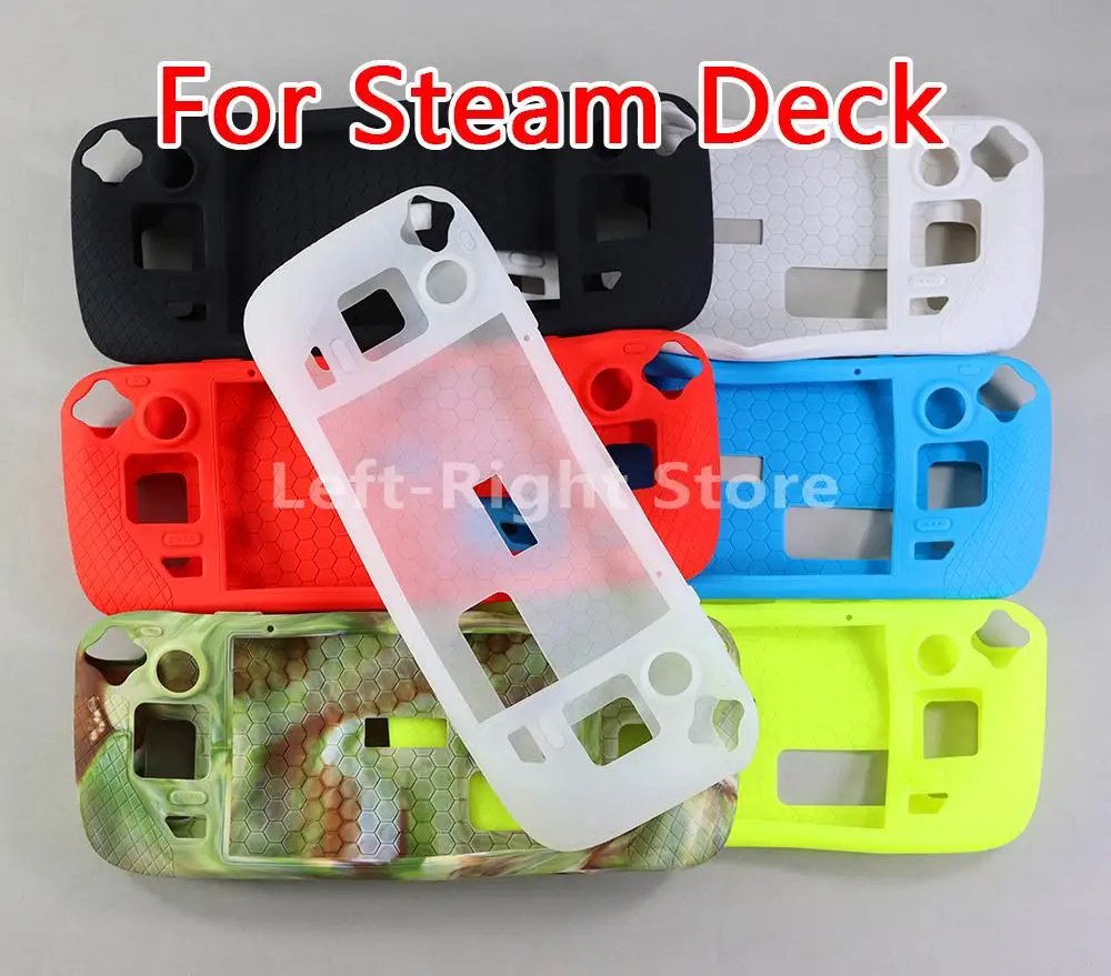 15 Uds. Para cubierta de vapor, controlador de carcasa, cubierta protectora de silicona suave, Protector antiarañazos, marco a prueba de golpes, consola de juegos - imagen 2