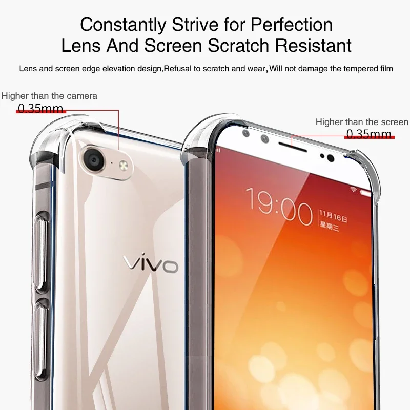 Funda Transparente Silicona para Vivo X9S / X7 Plus - imagen 5