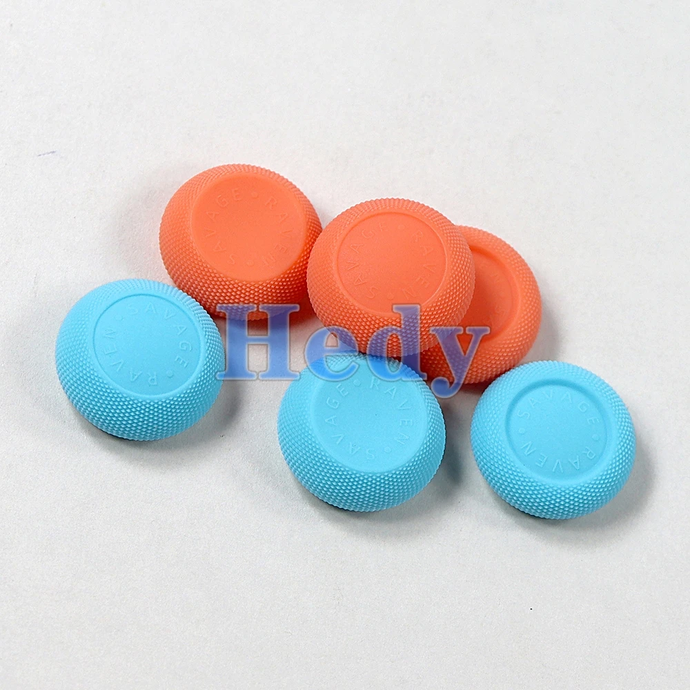 1 Juego de tapa de Joystick de calavera 6 en 1 Savage Raven, juego de agarre para pulgar, cubierta de palanca de mando para Nintendo Switch 2 Joy Con JoyCon - imagen 5