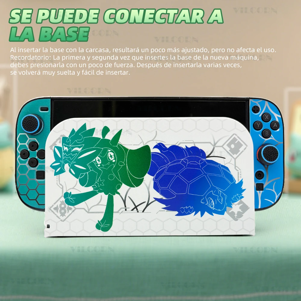 Nueva funda protectora para Switch2, funda para estación de acoplamiento Switch 2, accesorios de juego ZA, carcasa protectora con 2 teclas - imagen 5
