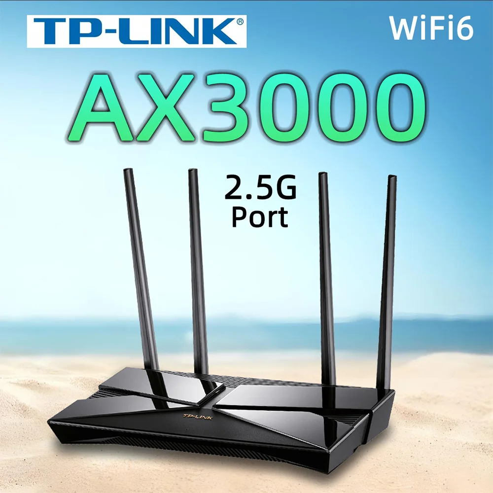 TP-LINK AX3000 enrutador inalámbrico Wi-Fi6 de doble banda MESH 2,5G RJ45 160MHZ 11ac/ax TL-XDR3040 amplificador Wifi repetidor de punto de acceso de 3000Mbps - imagen 2