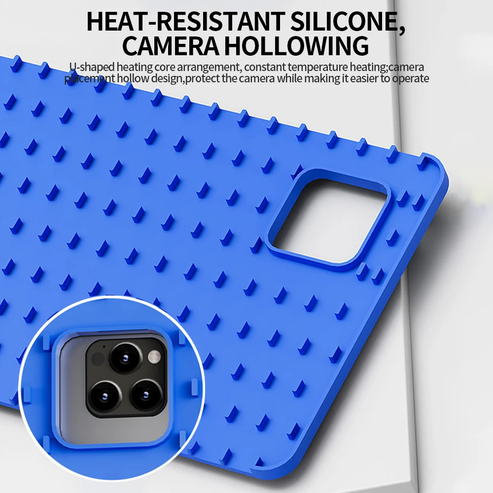 SUNSHINE LS3 Plus pantalla LCD almohadilla de reparación de eliminación de pantalla de calefacción diseño hueco para teléfono móvil tableta reparación herramienta de eliminación de pantalla - imagen 5