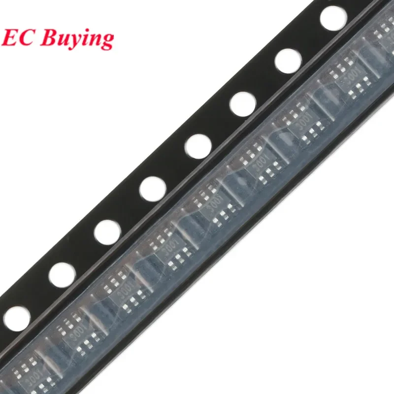 20 piezas/5 unidades SGM3001 SGM3001XC SGM3001XC6/TR 3001 SC-70-6 SPDT unipolar doble tiro interruptor de señal analógica Chip IC - imagen 5