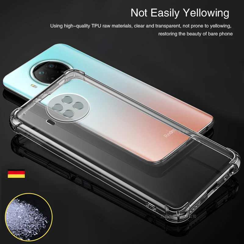 Funda Xiaomi Redmi Note 9 Silicona Transparente Anti-Golpes - imagen 3