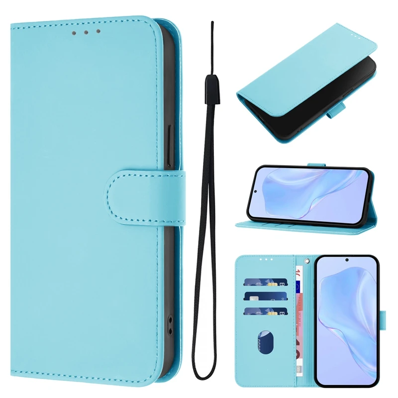 Para Etui Infinix Smart 10 Plus funda para Infinix Smart 10 Plus funda con tapa de Color sólido para infinix smart 10 + X6725B fundas - imagen 2