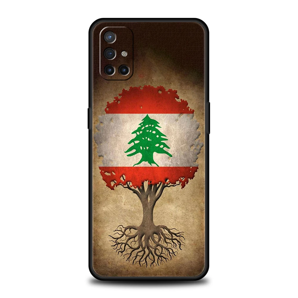Funda de teléfono para OnePlus 13 12 11 10 9 Pro 9T 13R 12R 10R 9RT 10T 8T 8 Nord 2T CE 2 3 5G N200 N30 funda Beirut bandera del Líbano - imagen 2