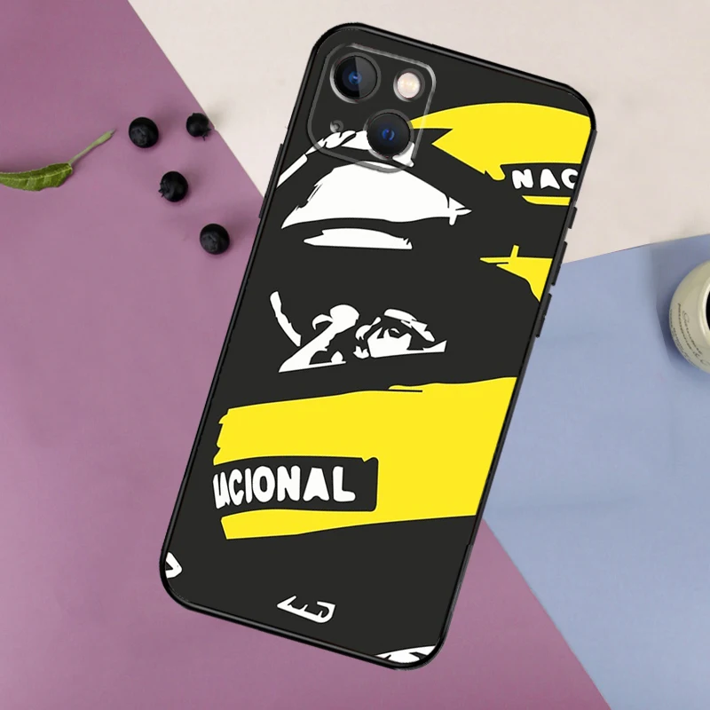 Ayrton Senna-funda suave para teléfono móvil, carcasa trasera para iPhone 16, 15, 14, 13, 12, 11 Pro MAX, XS, X, XR, 7, 8 Plus, 13, 12 Mini - imagen 5