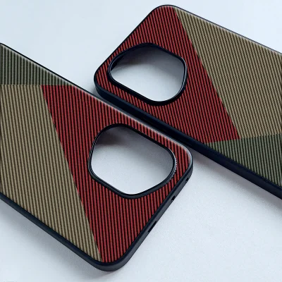 Para Huawei Honor 400 Pro funda de lujo de cuero PU mate empalme funda protectora trasera para Honor 400 Pro versión Global Shell - imagen 2