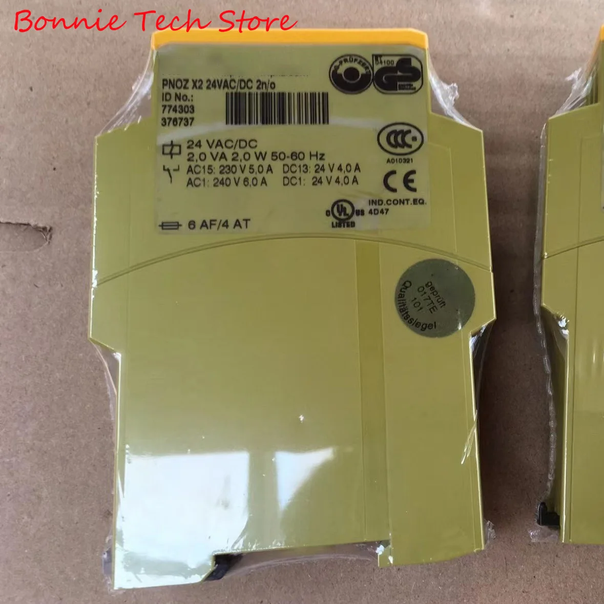 774303   para relé de seguridad PILZ (autonomo), PNOZ X2 24VAC/DC 2n/o - imagen 2