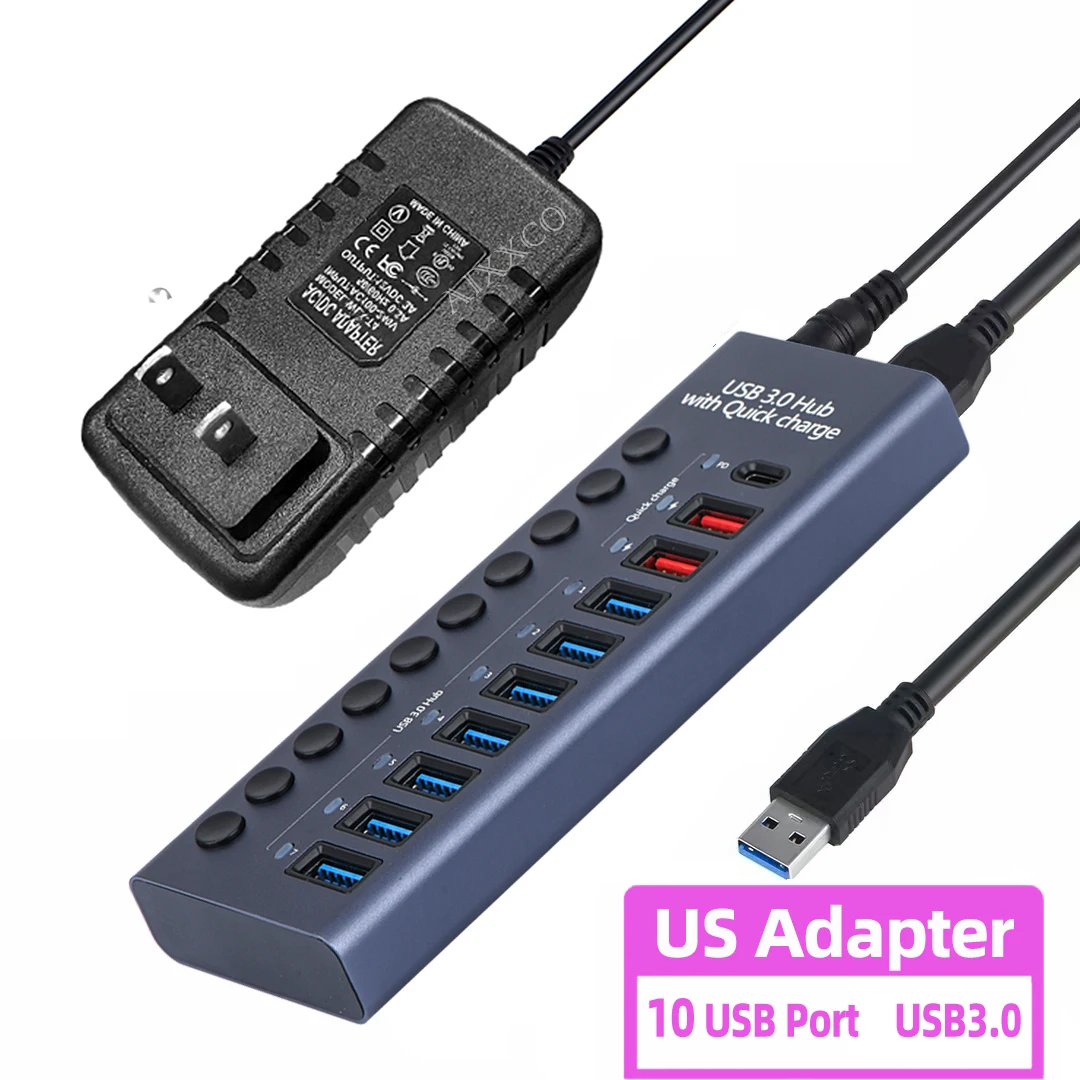10Port PD US Plug