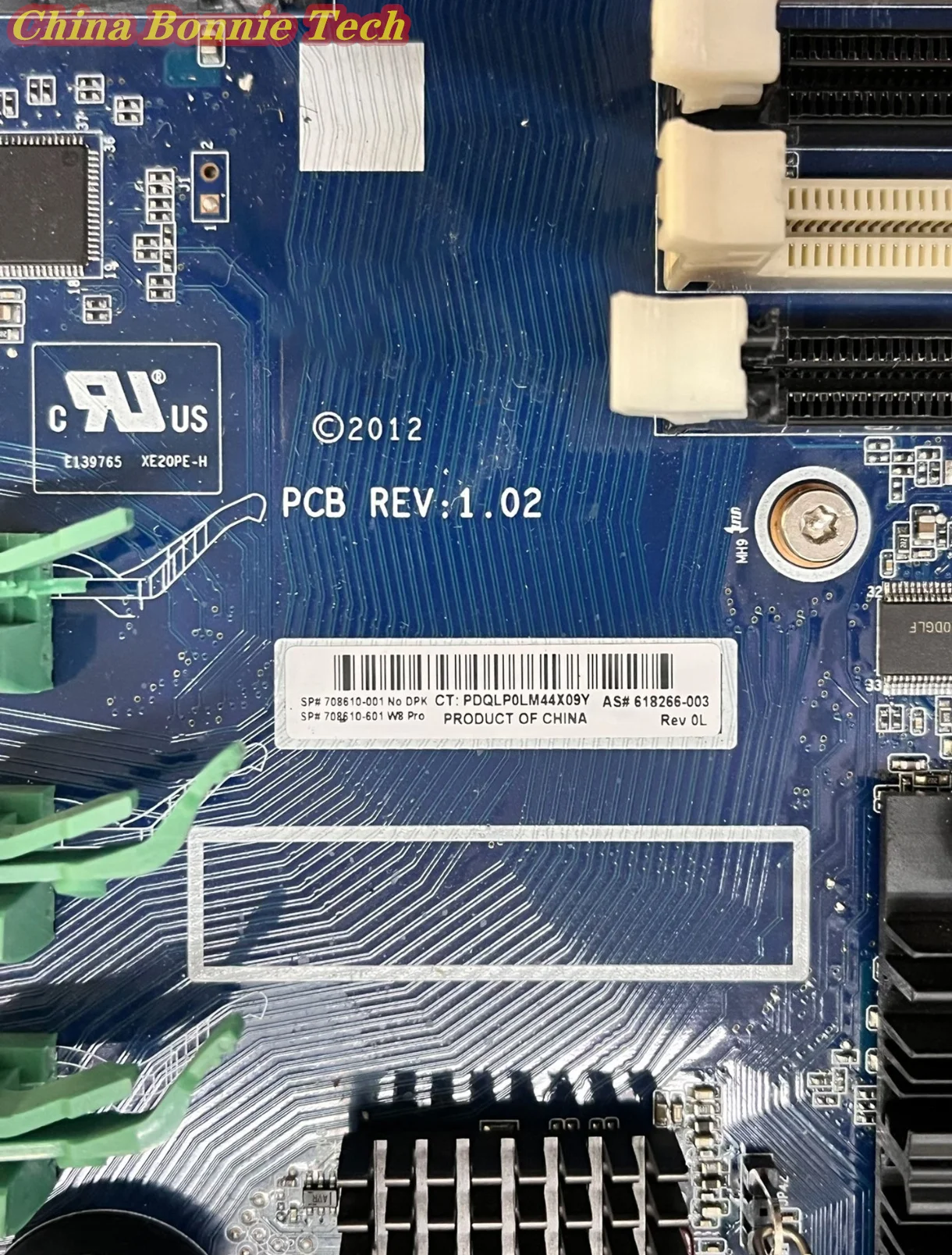 708610 -001 618266 -003 para placa base de estación de trabajo HP Z820 REV 1.02 - imagen 2