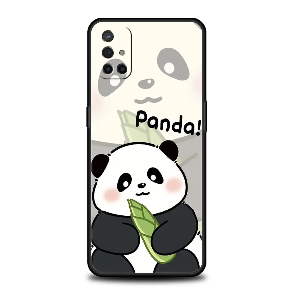 Funda de teléfono para OnePlus 12, 11, 10, 9 Pro, 9T, 12R, 10R, 9R, 9RT, 10T, 8T, 8, 7, 6T, 7T, Nord 2T, CE 2, 5G, N10, Panda lindo, bambú trepador - imagen 5