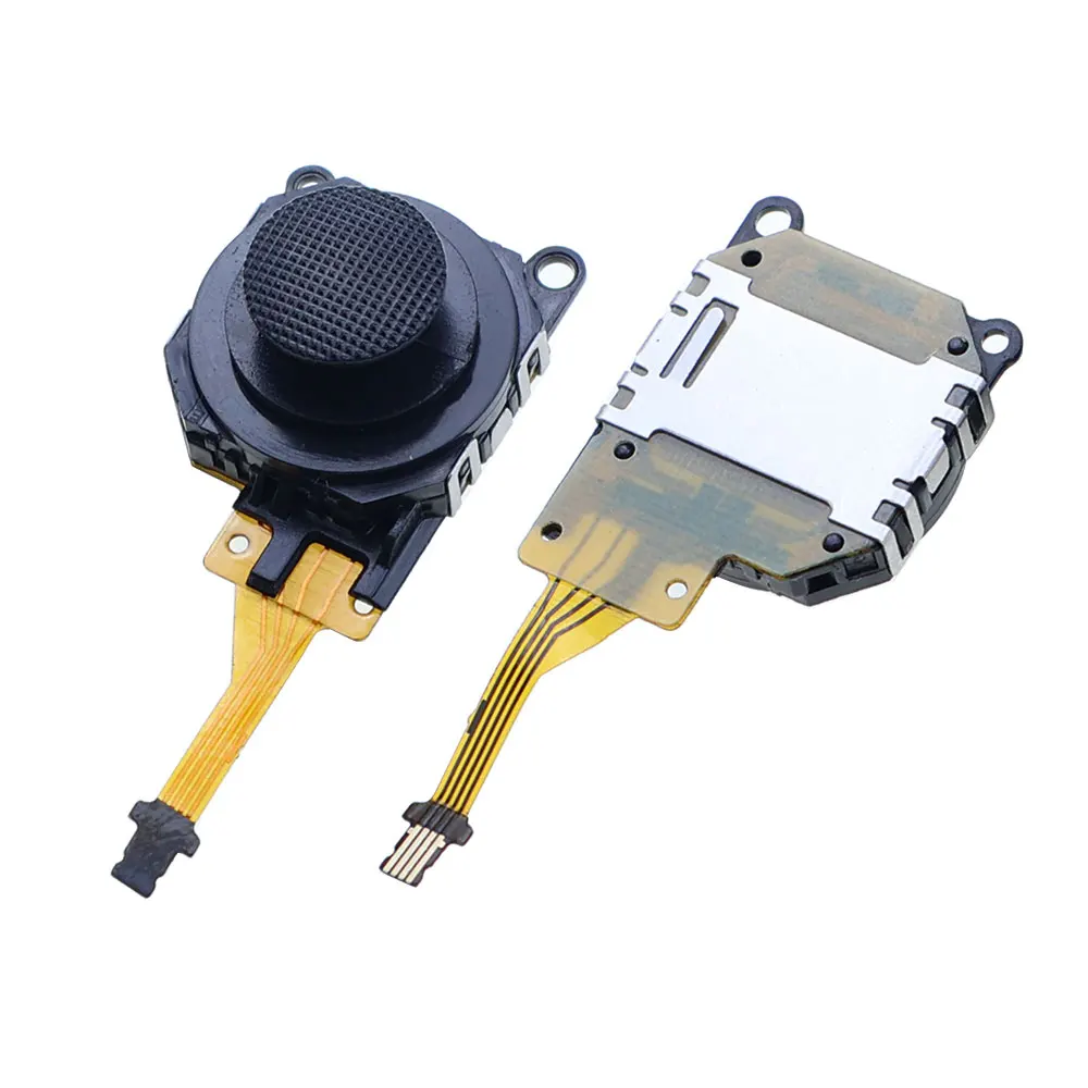 JCD para consola de juegos PSP3000, Joystick analógico 3D + tapas de palanca de pulgar, accesorios de repuesto de botón - imagen 3