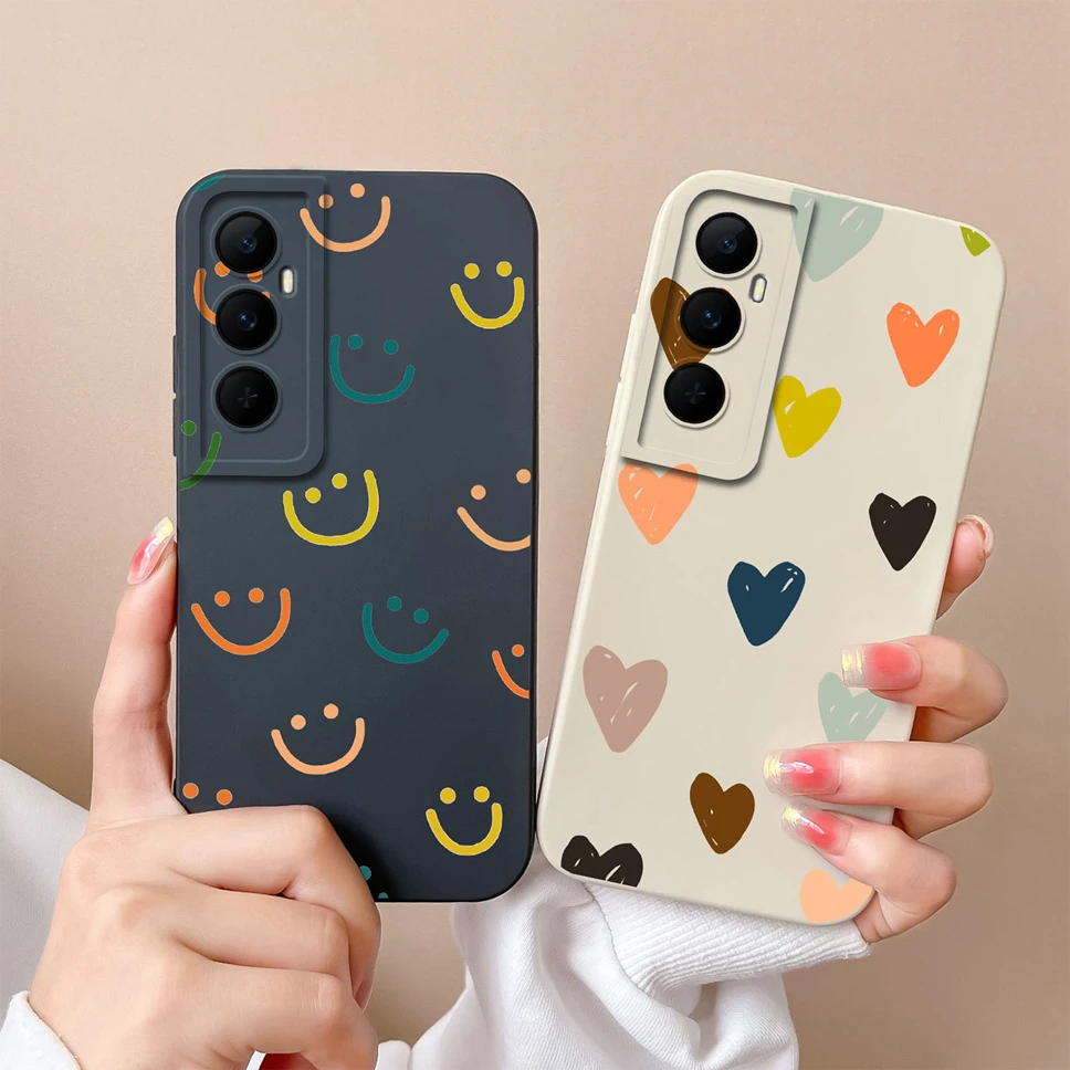 Funda de silicona líquida a prueba de golpes para Realme, carcasa de teléfono con patrón de dinosaurio de dibujos animados, suave, para RealmeC 65 4G - imagen 4