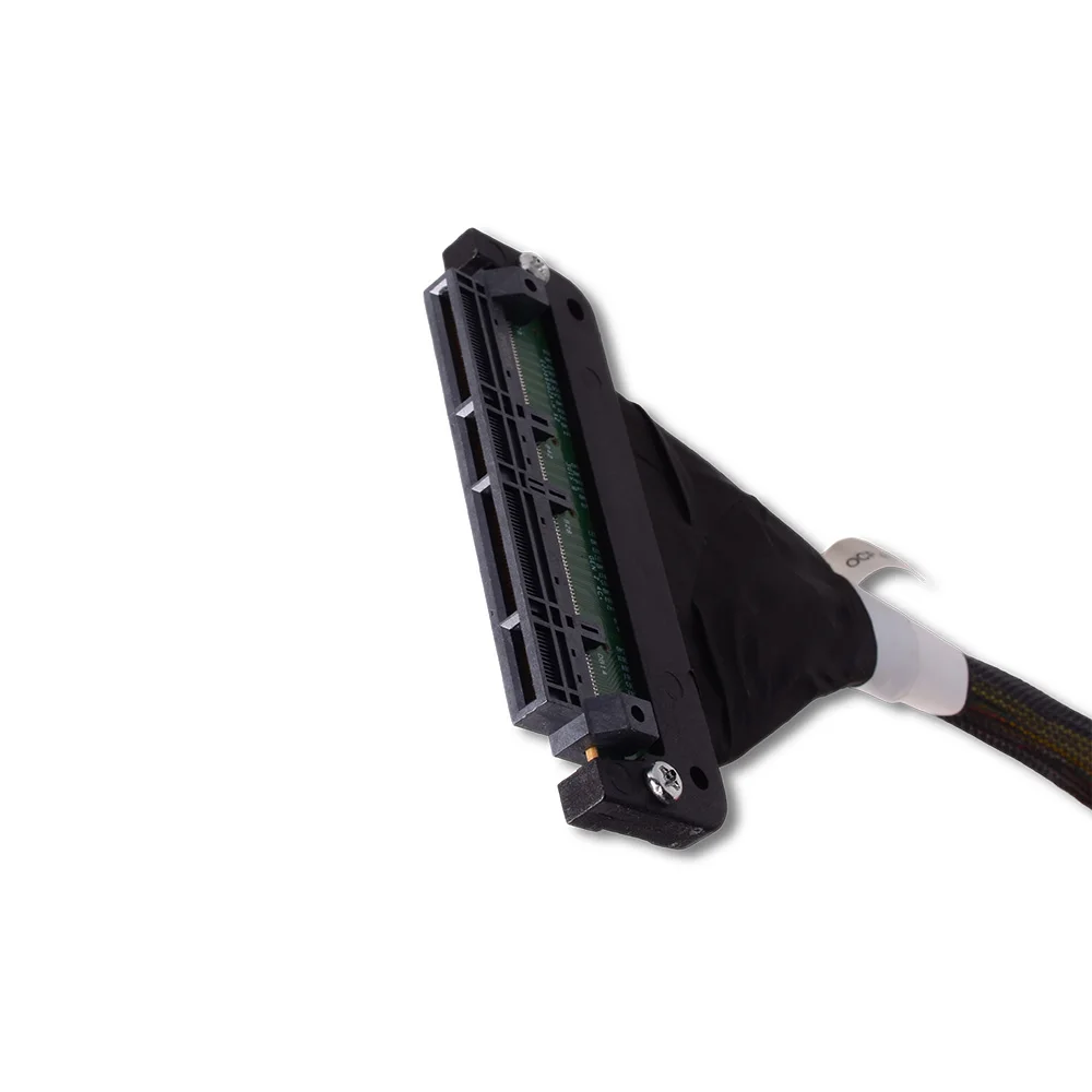 2025 nuevo Cable de extensión hembra Dual MCIO a 168PIN PCIE 2 * MCIO a 168p 2A11DMO SC17B44876 Cable adaptador 56G 30cm 70cm - imagen 3