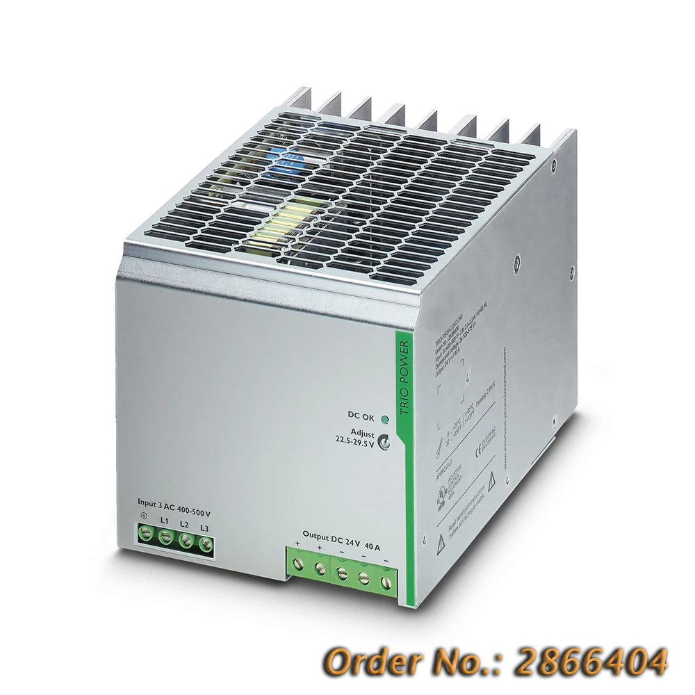 Producto de control industrial 2866404 TRIO-PS/3AC/24DC/40 TRIO POWER Fuente de alimentación Salida 24 VCC/40 A - imagen 2