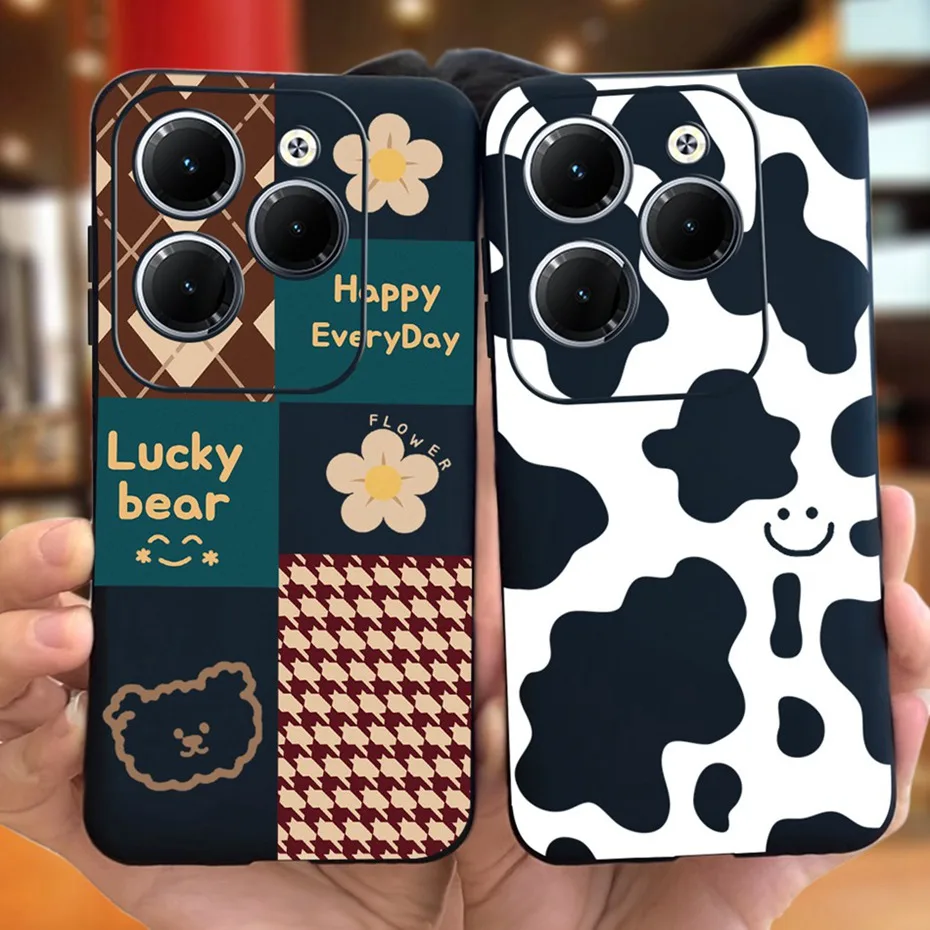 Funda de gelatina con estampado para Infinix Hot 40, funda de silicona suave para teléfono, a la moda, 2023 - imagen 2