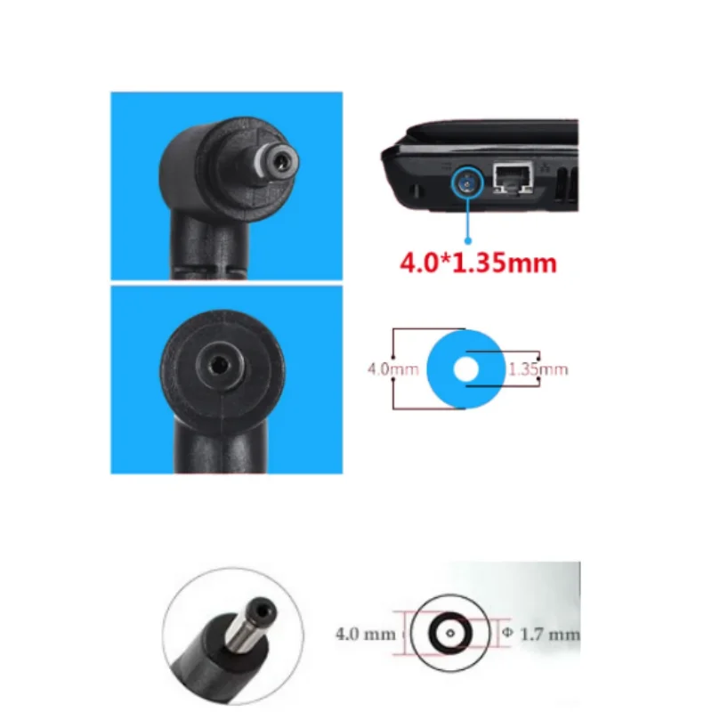 19V 2.37A 45W 4,0*1,35mm adaptador de cargador de ordenador portátil ADP-45BW para Asus Zenbook UX305 UX21A UX32A X201E X202E U3000 UX52 fuente de alimentación - imagen 4