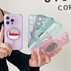 Redmi 14C 4G – Funda magnética con espejo y protección antigolpes
