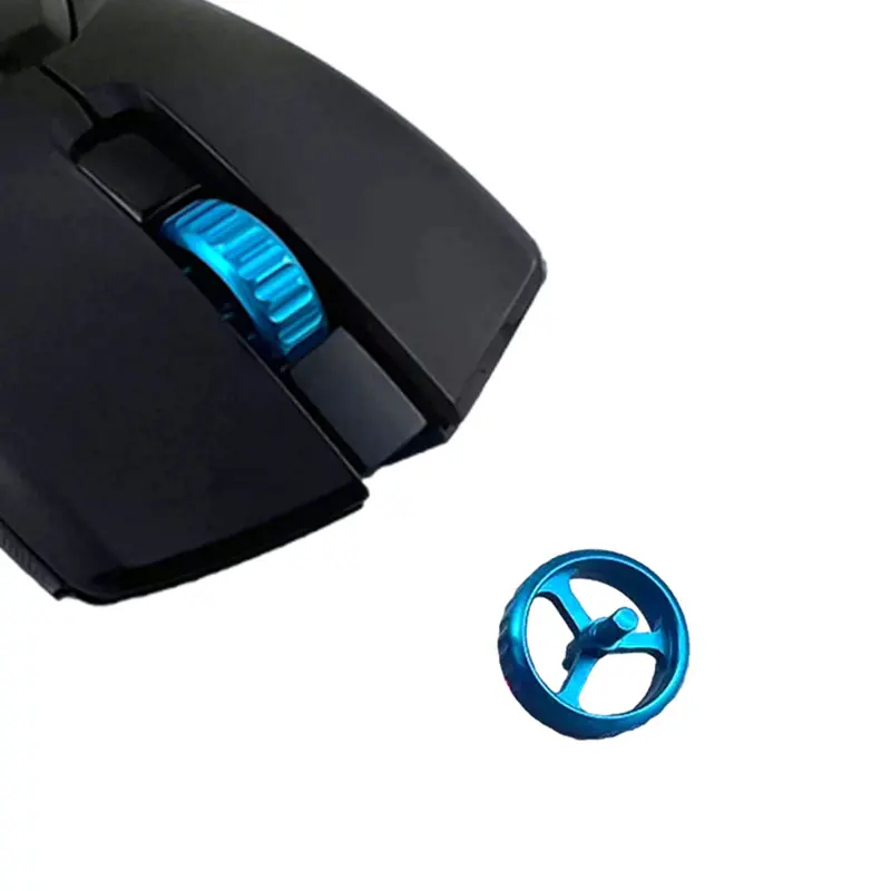 Piezas de reparación de repuesto de rueda de desplazamiento de Metal personalizadas resistentes al óxido para ratón de juegos RGB inalámbrico de modo Dual Viper Ultimate - imagen 3