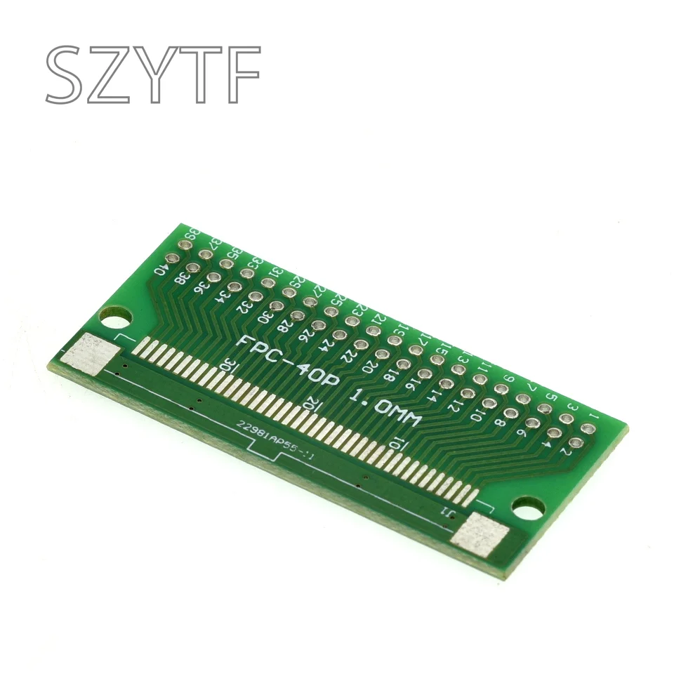 5 unidades/bolsa FPC 40pin DIP adaptador tablero FC vuelta 2,54 TFT LCD asiento 1mm 0,5mm - imagen 2
