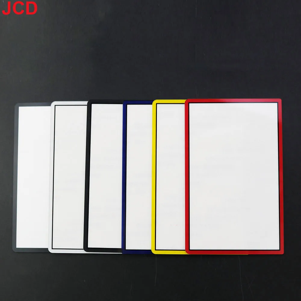 JCD-cubierta de lente de cristal de espejo de superficie superior, reemplazo de cubierta frontal de consola, lente de pantalla LCD superior, 3DS XL LL, nuevo, 1pc - imagen 3