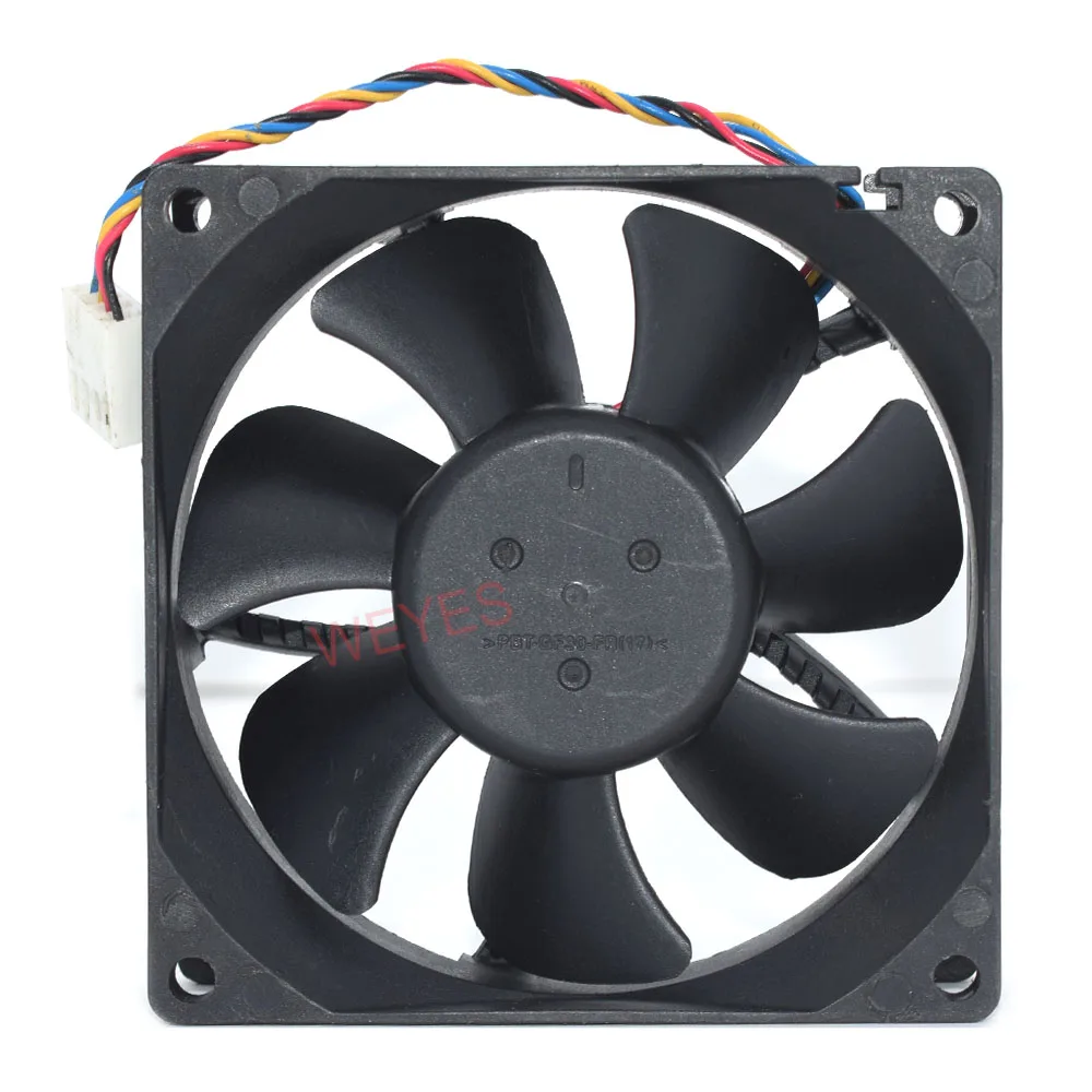 Enfriador cuadrado de 12V, 80MM, EFH-08E12W-IP01 p/n: 3VRGY-A00, 80x80x25MM, refrigeración para DWPH 0,70a, 4 pines, nuevo ventilador - imagen 4