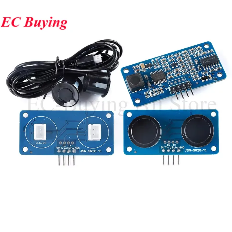 Módulo de alcance ultrasónico impermeable JSN-SR04T Sensor transductor de medición de distancia integrado a prueba de agua para Arduino