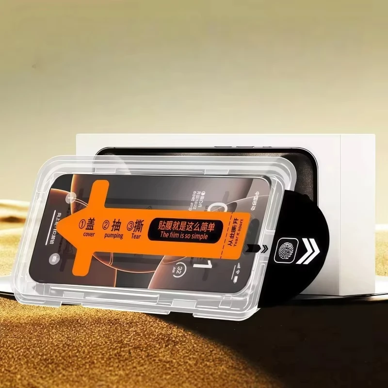 Protector de pantalla sin polvo de fácil instalación, 1-3 uds., para Xiaomi Poco C65 M6 Pro 5G X6 X5 X3 NFC M5s M4 M3 M2 F6 F5 X4, vidrio templado - imagen 3