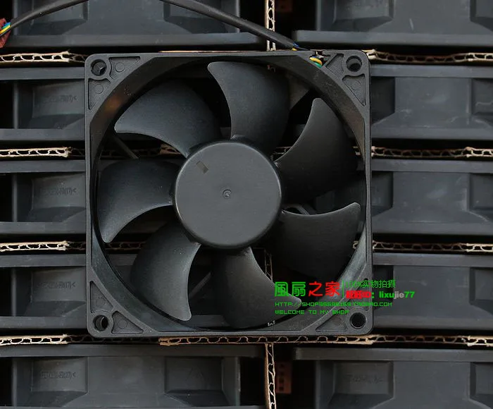 Ventilador disipador de calor enfriador de CPU de 92mm para AVC DS09225R12H 92x92x25mm 12V 0.41A PWM rodamiento hidráulico CPU silenciosa y ventilador con cubierta - imagen 4