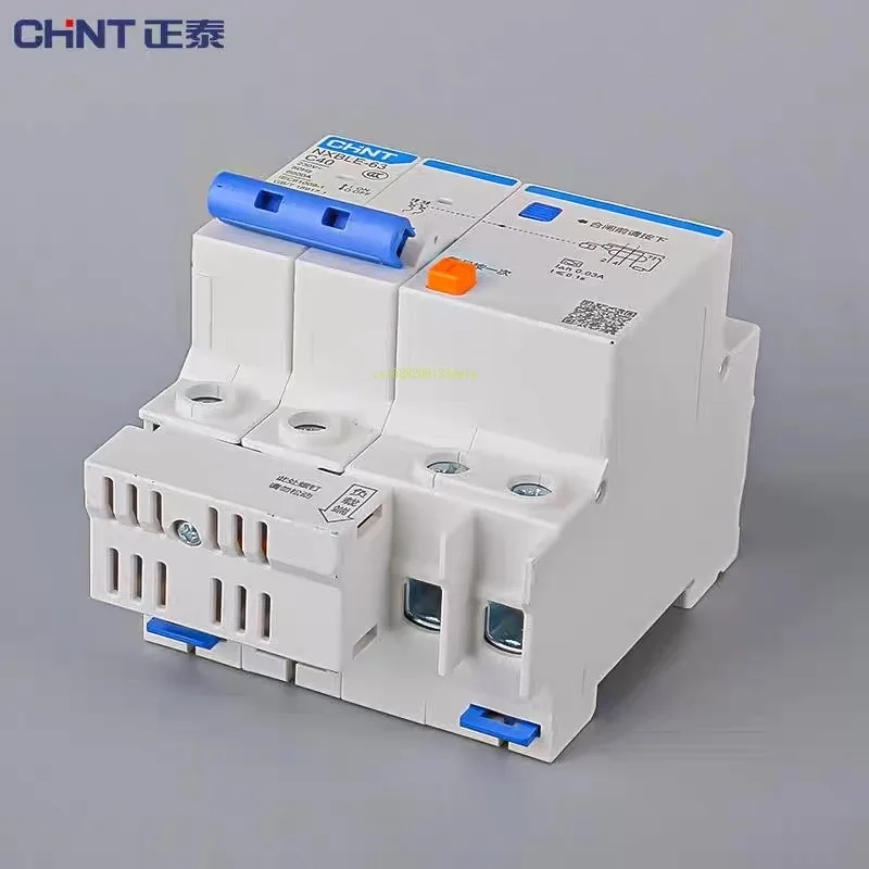 Chint A-type 1P + N 2P 3P + N 4P NXBLE-63 Protector de fuga de corriente Residual RCBO pila de carga disyuntor dedicado tipo A - imagen 2