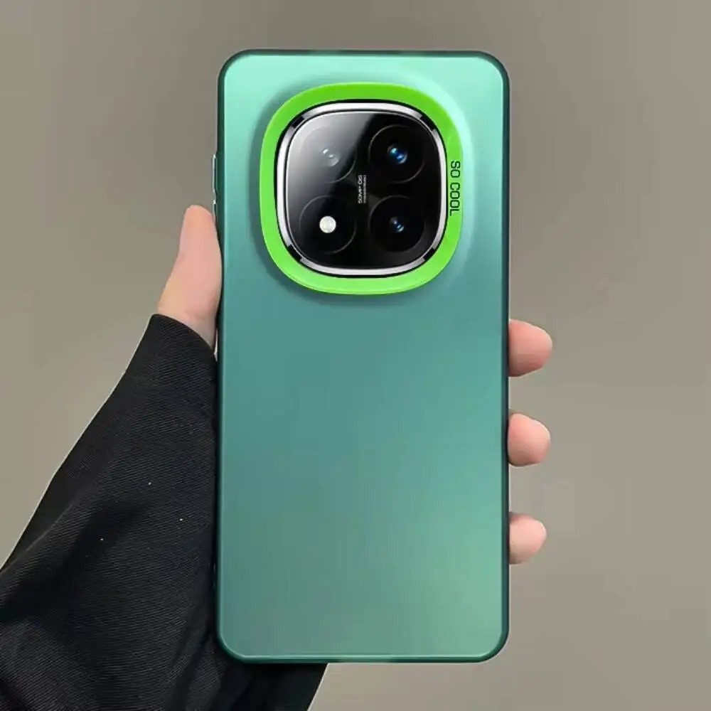 Funda mate de piel Laser Aurora para Xiaomi Redmi Note 15 14 Pro Plus 5G Note13 12 Pro Plus funda a prueba de golpes para Redmi 13C