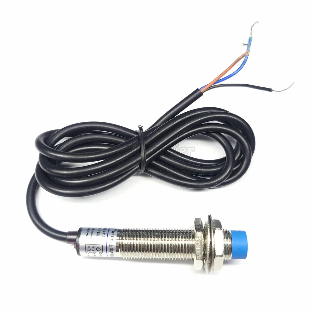 LJ12A34Z/BX Sensor de proximidad inductivo Cable de sonda NPN Sensor de interruptor fotoeléctrico de inducción de Metal de 3 cables LJ12A3-4-Z/BX - imagen 2