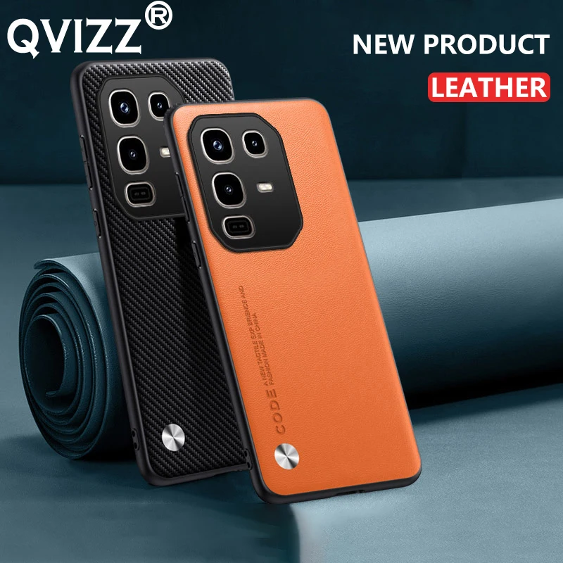 Funda de cuero para Infinix Note 50 Pro 4G, protección de silicona de fibra de carbono, funda dura a prueba de golpes para teléfono InfinixNote50Pro X6855 - imagen 3