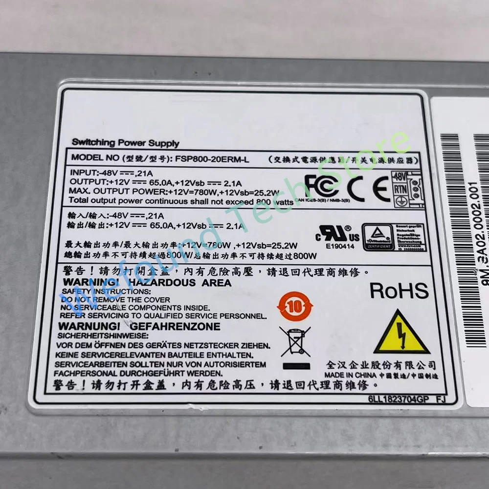 Fuente de alimentación conmutada para servidor FSP800-20ERM-L 800W