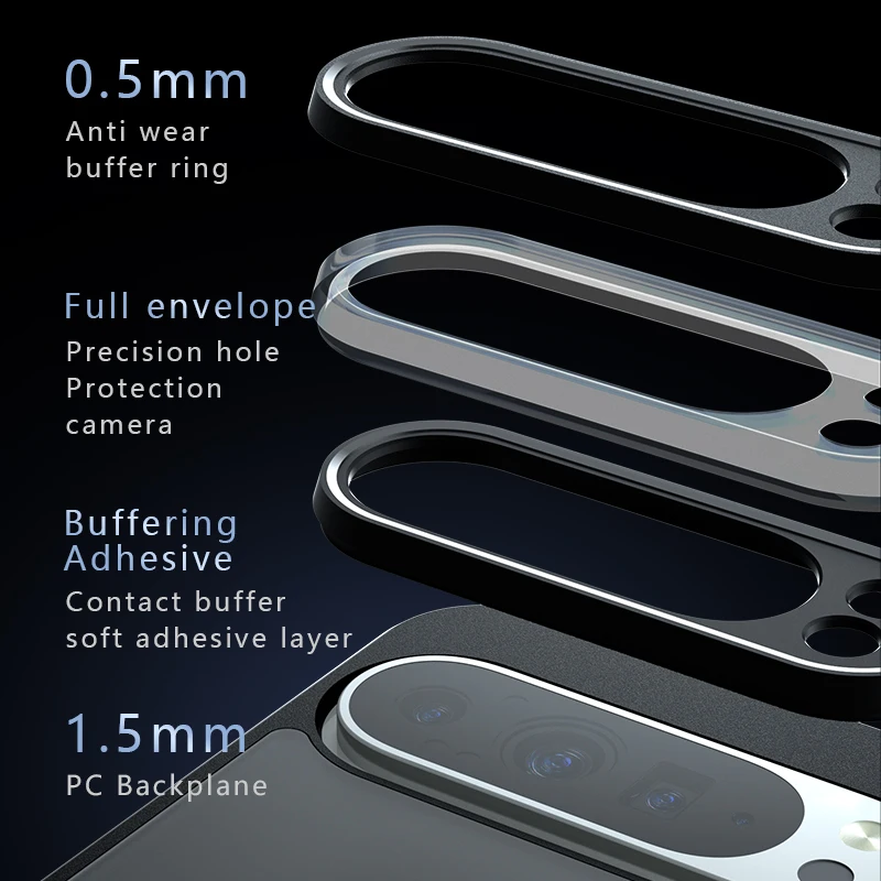 Para Google Pixel9 Pixel 9 Pro XL 5G Funda trasera a prueba de golpes Airbag anticaída protectora antihuellas mate Funda Coque - imagen 5