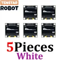 5pcs White
