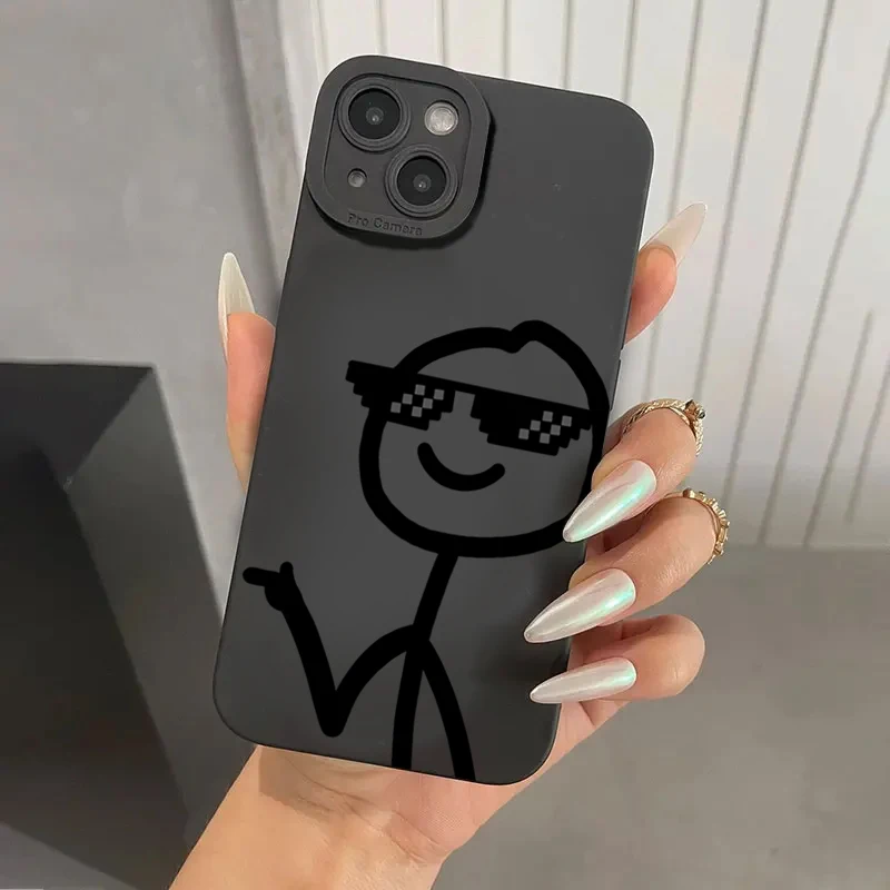 Funda de teléfono Matchman de dibujos animados para Xiaomi Poco X7 X6 X5 X3 F5 F6 M6 Pro F3 Mi 13 12 11 Lite 5G 14 14T 13T 12T cubierta suave a prueba de golpes - imagen 2