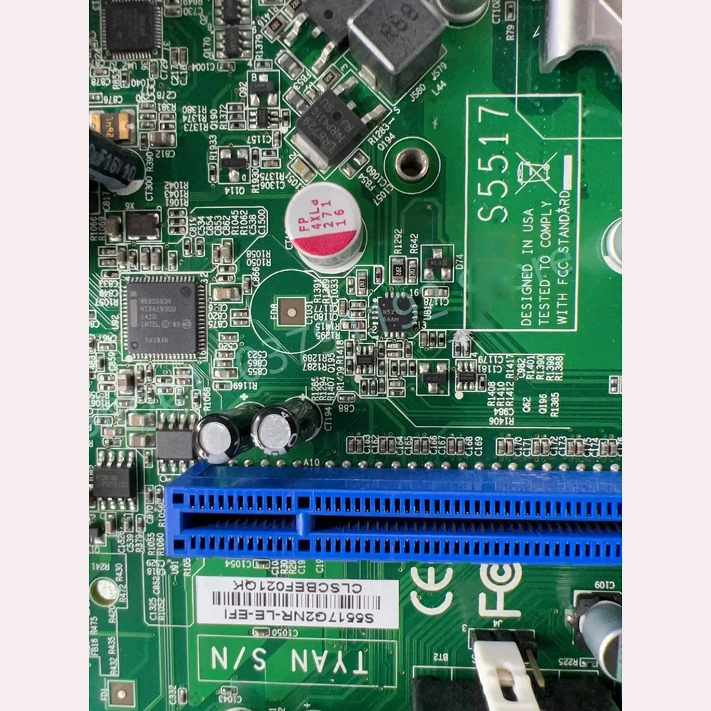 Placa base del servidor Xerox C60 C70 Fiery E200-05 S5517G2NR-LE-EFI S5517