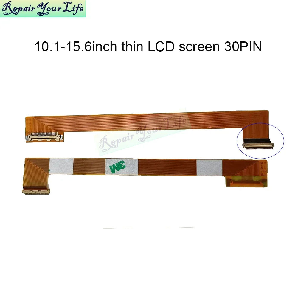 Nuevo Cable para ordenador portátil 10,1-15,6 Cable de extensión LED 30 pines 40 pines Notebook Pc LCD pantalla LED convertidor cinta Cable Accesorios - imagen 4