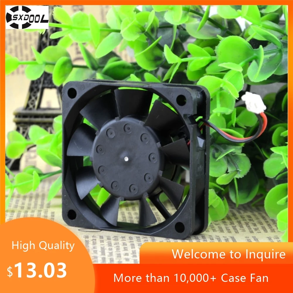 Ventilador de 60 mm para servidor, inversor y refrigeración industrial NMB 2406KL-05W-B50 24 V 0,13 A con doble rodamiento de bolas de 6 cm - imagen 5