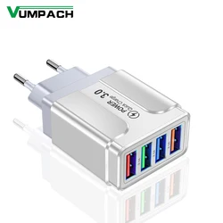Cargador rápido de pared USB con puertos Micro