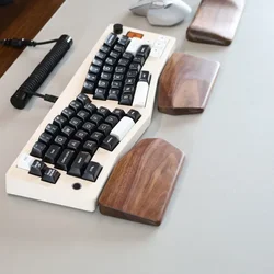 Reposamuñecas teclado mecánico nogal dividido Alice - Soporte