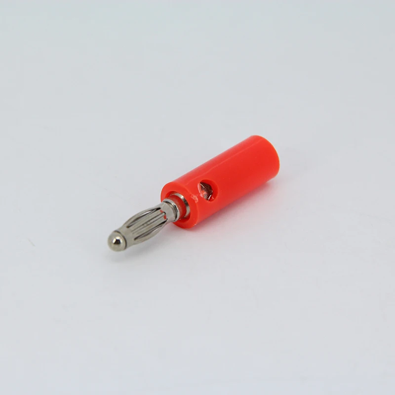 10 Uds. Conector de clavija Banana negro o rojo de 4mm, Terminal de tornillo, adaptador de altavoz de Audio - imagen 3