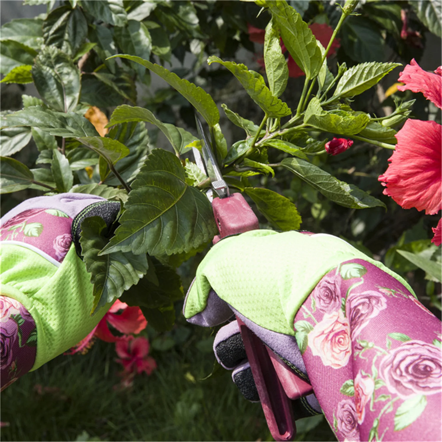 Guantes de jardín de manga larga, protección de muñeca, jardinería, plantación de flores y poda, trabajo de protección duradero, herramientas de jardín - imagen 4