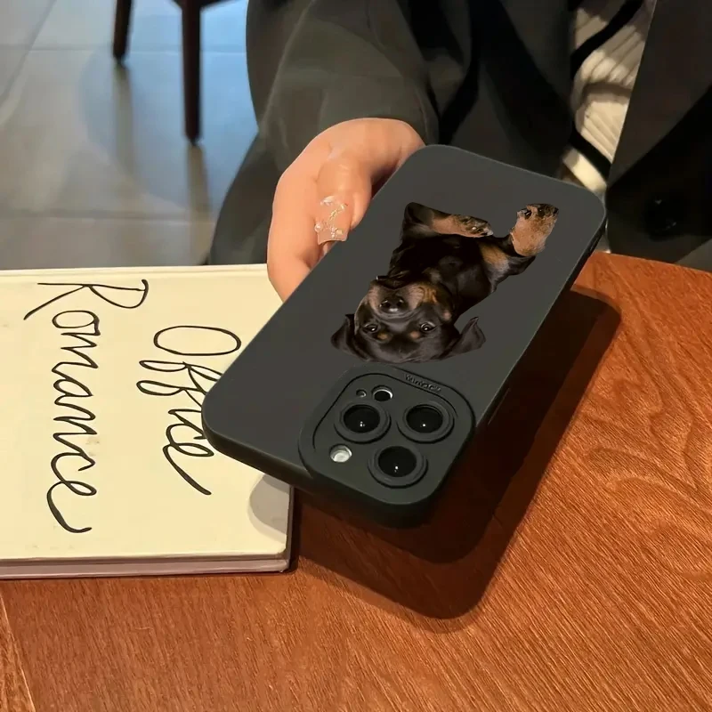 Funda de teléfono con diseño de perro y gato para Xiaomi Redmi Note 14 13 12 11 Pro Plus 5G 12S 11S 10S Redmi 13C 13 12 4G, funda suave de silicona - imagen 4