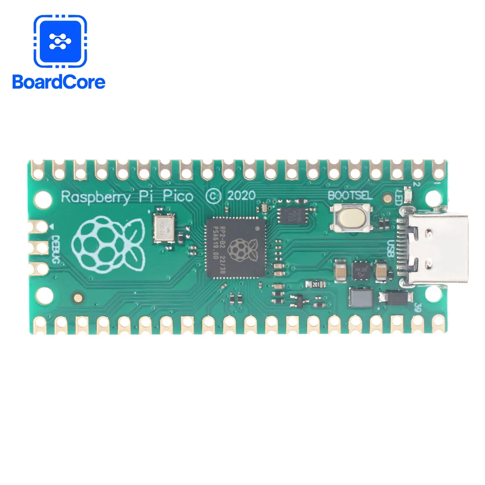 Placa de desarrollo de microcontrolador RP2040, Raspberry Pi Pico, doble núcleo, inalámbrica, Wifi, programación tipo C, USB - imagen 4